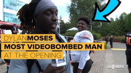 The Most Photobombed Recruit Dylan Moses