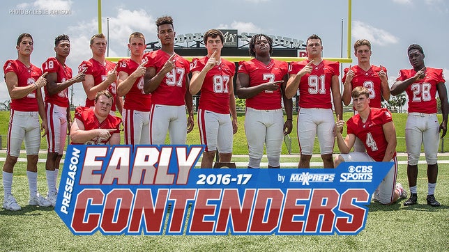 Football Early Contenders: Katy out of Texas is #13 overall.