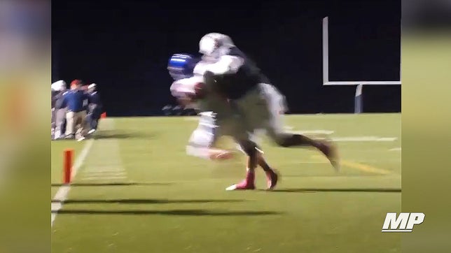 4-star OT Jedrick Wills Jr of Lafayette (KY) takes a poor DL for a ride. #MPTopPlay