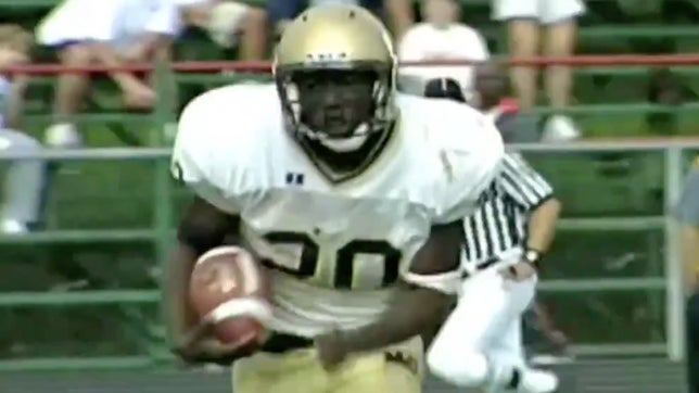 http://www.maxpreps.com/athlete/lesean-mccoy/wZc_U_TqEeKZ5AAmVebBJg/default.htm

High school football highlights of LeSean McCoy (Bishop McDevitt, PA).