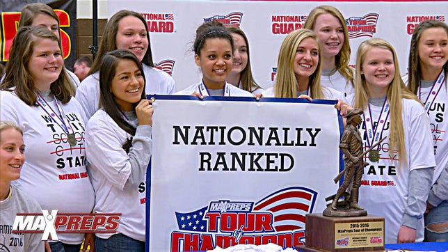 The MaxPreps Tour of Champions presented by the Army National Guard, stopped at Kickapoo (MO) to present the girls basketball team with the prestigious Army National Guard National Rankings Trophy. Video by: Isaac Honer