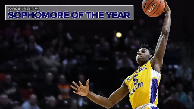 MaxPreps 2017 Sophomore of the Year R.J. Barrett of Montverde Academy (FL)