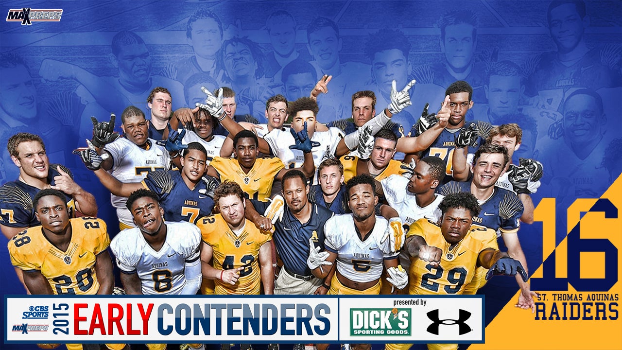 Early Contenders - No. 16 St. Thomas Aquinas (FL)