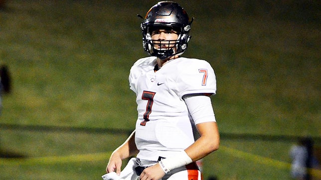 St. Pius X's (TX) 4-star quarterback Grant Gunnell threw for 436 yards and six touchdowns in their 46-34 win over Manor (TX). He also rushed for 92 yards and a score. 

Gunnell was named the MaxPreps Polynesian Bowl All-Star Player of the Week.