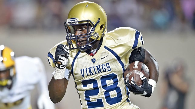 The top 5 plays of Spartanburg's (SC) five-star running back Tavien Feaster.