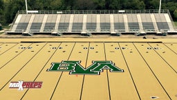 Belle Vernon High's unique gold football field