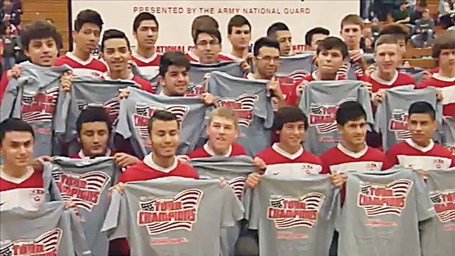 TOC 2014-15 The MaxPreps Tour of Champions presented by the Army National Guard, stopped at Goshen (IN) to present the boys soccer team with the prestigious Army National Guard National Rankings Trophy. Video by: Chris Magnuson