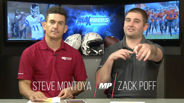 Steve Montoya and Zack Poff break down the top 25 high school football rankings from around the country.