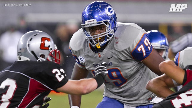 High school highlights of Notre Dame's Ronnie Stanley when he was at Bishop Gorman (NV).