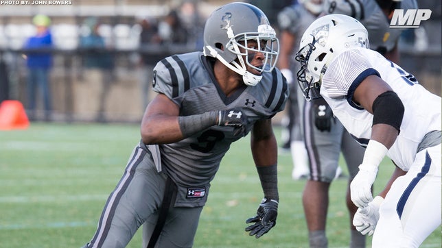 Senior highlights of St. Frances Academy's (MD) 5-star defensive end Eyabi Anoma.