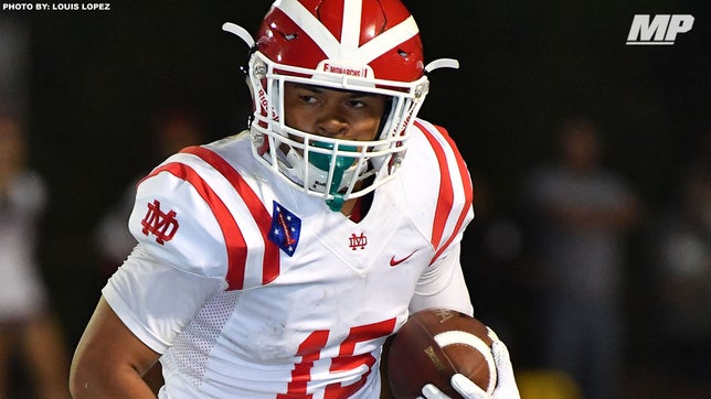 Highlights of the first half between No. 1 Mater Dei and No. 2 Bishop Gorman.