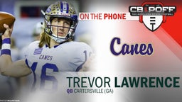 Trevor Lawrence and Shedeur Sanders join the CB & Poff Show