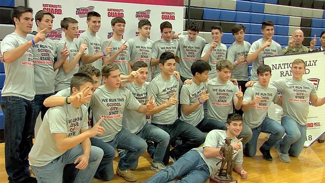 The MaxPreps Tour of Champions presented by the Army National Guard, stopped at Holmdel (NJ) to present the boys soccer team with the prestigious Army National Guard National Rankings Trophy. Video by:  Matt Waymire