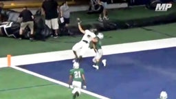 Texas WR makes one-handed TD grab