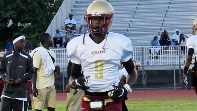 The top 5 plays of Coconut Creek's (FL) four-star wide receiver Binjimen Victor.