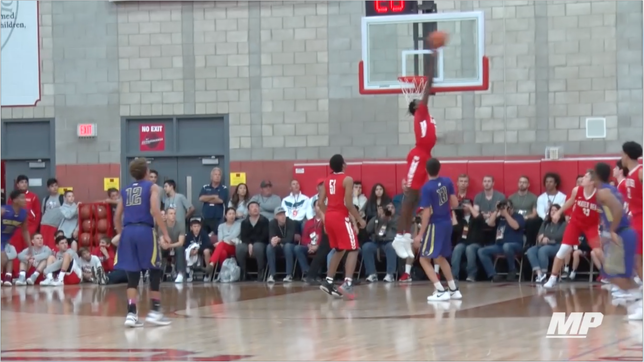 Nike Extravaganza 2017 highlights of Bol Bol against St. Augustine.
