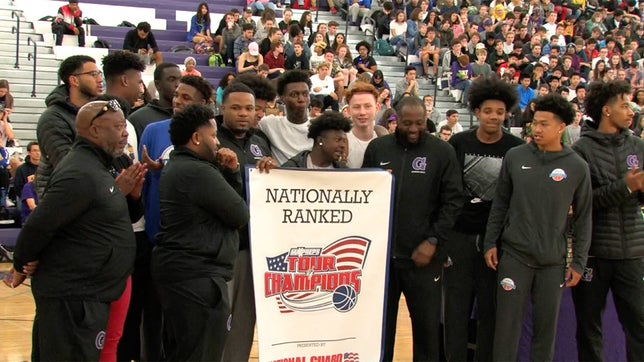 The MaxPreps Tour of Champions presented by the Army National Guard, stopped at Garfield (WA) high school to present the boys basketball team with the prestigious Army National Guard National Rankings Trophy. Video by: Casey Littlejohn