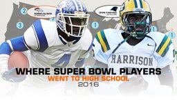 Where Super Bowl Players Went to High School