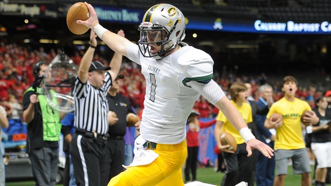 Top 25 Athletes to Watch presented by Champs sports - No. 3 Shea Patterson (IMG Academy, FL)

*Highlights are from his junior season when he was at Calvary Baptist in Shreveport, Louisiana.