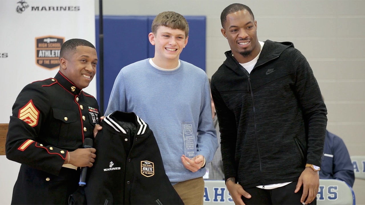 HS Athlete of the Month Ceremony - Peyton Dean