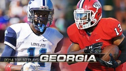 Top 10 Football Plays - Georgia