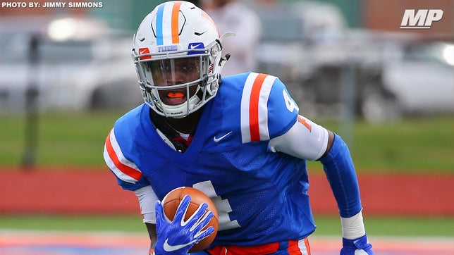 The top 5 plays of East St. Louis' (IL) 4-star wide receiver Jeff Thomas.