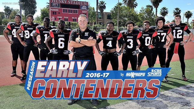 Football Early Contenders: Corona Centennial out of California is #21 overall.