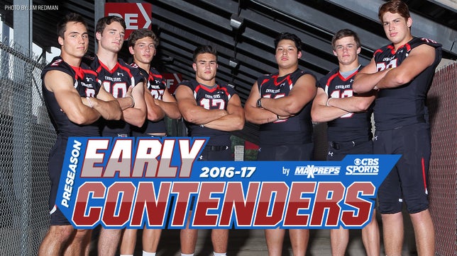 Football Early Contenders: Lake Travis out of Texas is #20 overall.