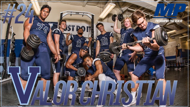 View images by photographer Paul DiSalvo from preseason photo shoot with Valor Christian (Colo.).