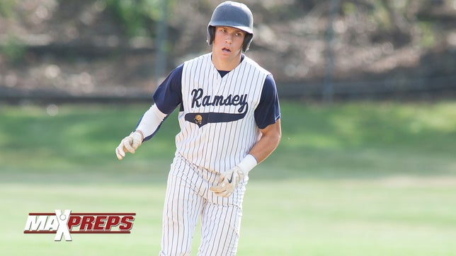 Highlights of Ramsey's (NJ) Ashton Bardzell's last game as a high school baseball player against Lakeland in the state final. Bardzell finished his senior season tying Mike Trout's record of 18 home runs in a single-season.