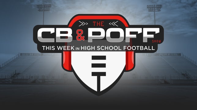 Chris Brown and Zack Poff get Bishop Gorman's head coach Kenny Sanchez and starting quarterback Dorian Thompson-Robinson on the show along with Mater Dei's (CA) Amon-Ra St. Brown to talk about the 1 vs. 2 matchup this Friday. CB and Poff also break down the Top 10 Games of the Week and make their picks.