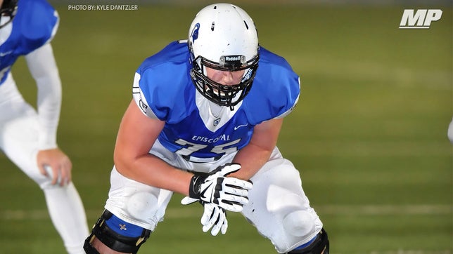 Highlights of Episcopal's (TX) five-star offensive tackle Walker Little.