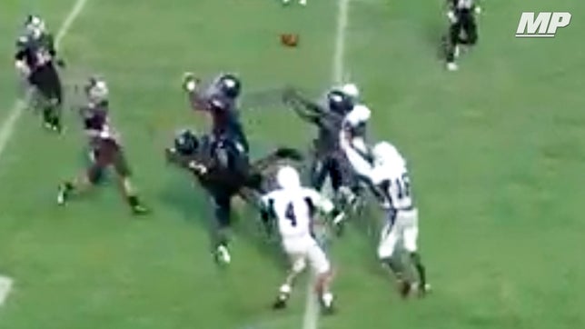Braddock (FL) gave us arguably the play of the year with this miracle hail mary to beat Coral Reef (FL) 27-24 as time expires.

Video Courtesy: Elite Scouting Services