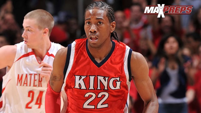 Highlights of the 2014-15 NBA's Defensive Player of the Year award winner Kawhi Leonard, when he was ballin' at King high school in Riverside, California.