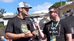 5-star USC signee Talanoa Hufanga interview at the Polynesian Bowl