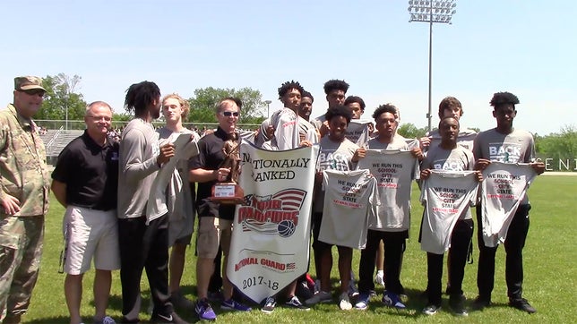 The MaxPreps Tour of Champions presented by the Army National Guard, stopped at Cox Mill (NC) high school to present the boys basketball team with the prestigious Army National Guard National Rankings Trophy. Video by: David Dilda