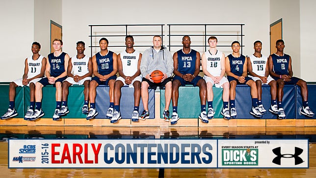 MaxPreps 2015-16 High School Basketball Early Contenders presented by Dick's Sporting Goods and Under Armour - High Point Christian Academy (NC)