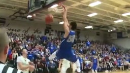 Two-handed poster dunk