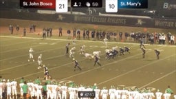 St. Mary's (CA) vs St. John Bosco (CA)