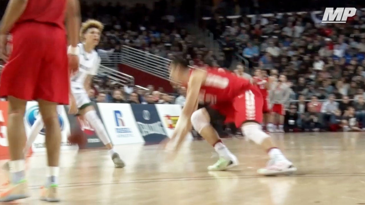 LaMelo Ball breaks ankles, splashes 3-pointer