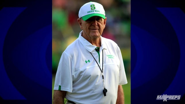 Legendary Summerville (S.C.) football coach John McKissick wins his 600th game.