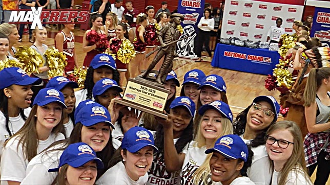 The MaxPreps Tour of Champions presented by the Army National Guard, stopped at Riverdale (TN) to present the girls basketball team with the prestigious Army National Guard National Rankings Trophy. Video by: Bart Conover