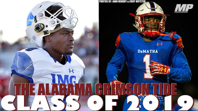 As of Feb. 2 Alabama has the No. 1 rated class of 2019. If they finish the recruiting at No. 1 it would be the eighth time in the last nine years according to 247sports.