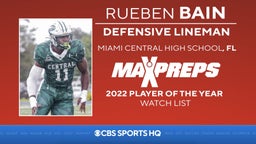 Miami Central's Rueben Bain in contention for MaxPreps Player of the Year