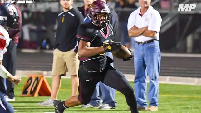 Highlights of Salpointe Catholic's (AZ) 5-star running back Bijan Robinson against Desert Edge (AZ). He rushed for 489 yards and six touchdowns.