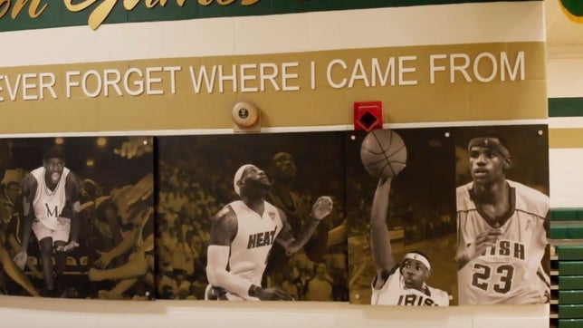 An inside look at LeBron James' old high school - St. Vincent-St. Mary (OH).