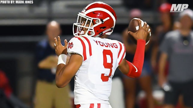 Highlights of Mater Dei's (CA) 5-star quarterback Bryce Young through the Monarch's first four games.