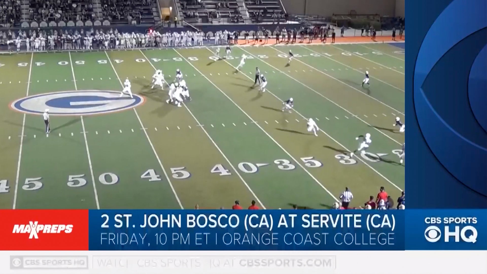 CBS HQ Show - October 3