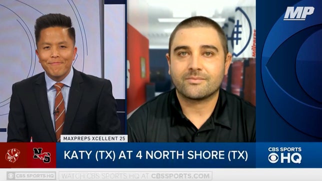 MaxPreps' National Football Editor Zack Poff jumps on CBS HQ to talk with Tommy Tran about this week's big games led by Katy (TX) and No. 4 North Shore (TX).