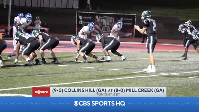Highlights of No. 7 Collins Hill's (Suwanee, GA) 40-10 win over Mill Creek (Hoschton, GA) to clinch the region title.